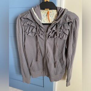 Anthropologie Zipper Hoodie/Cardigan